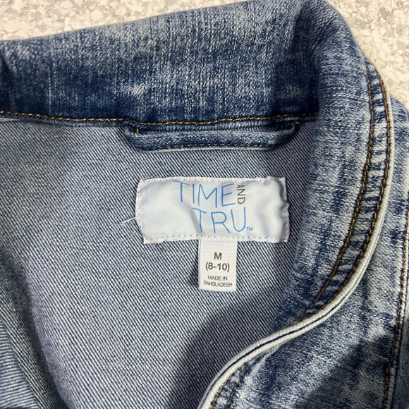 Time and Tru Light Blue Denim Jacket - Picture 2 of 2